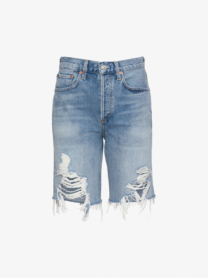 מכנסי ג’ינס עם קרעים - בגדים