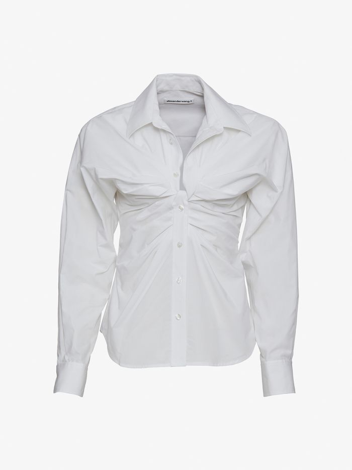 חולצה עם כיווצים - בגדים