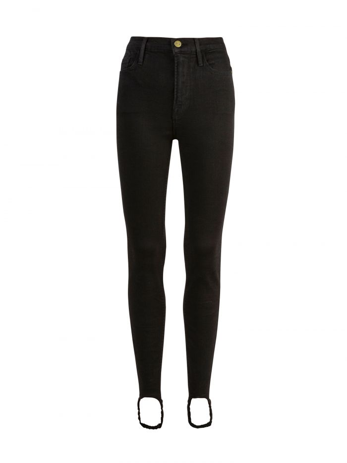 מכנסי ג’ינס בשילוב רגליות - בגדים