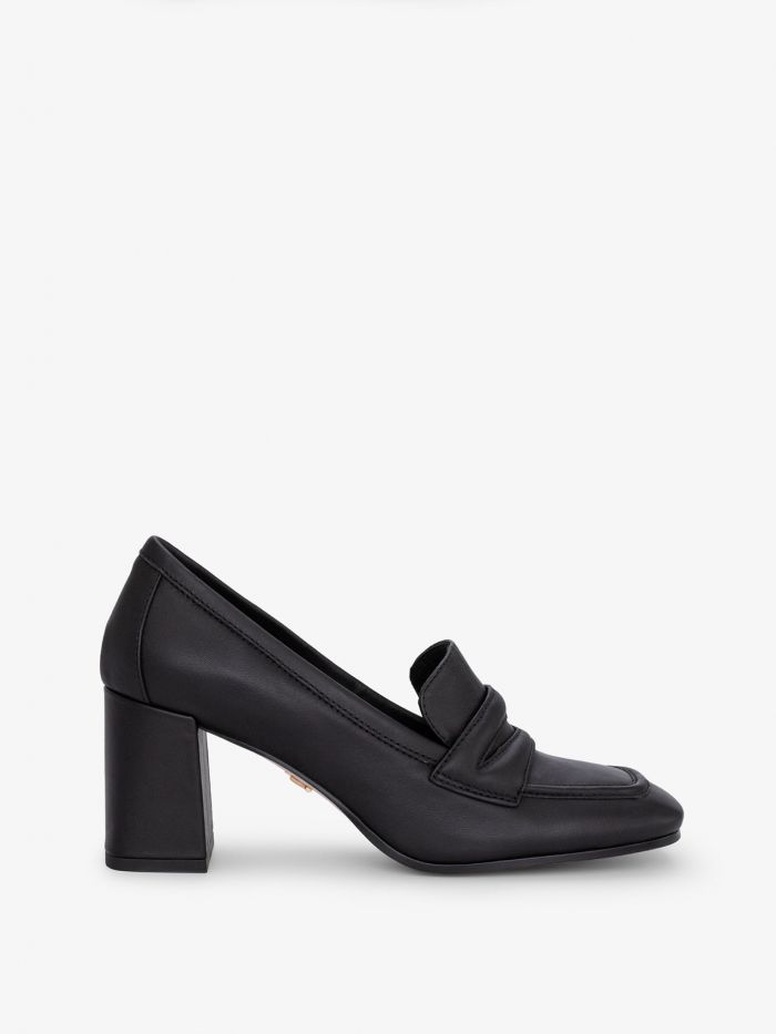 נעלי עקב מוקסיני - נעליים