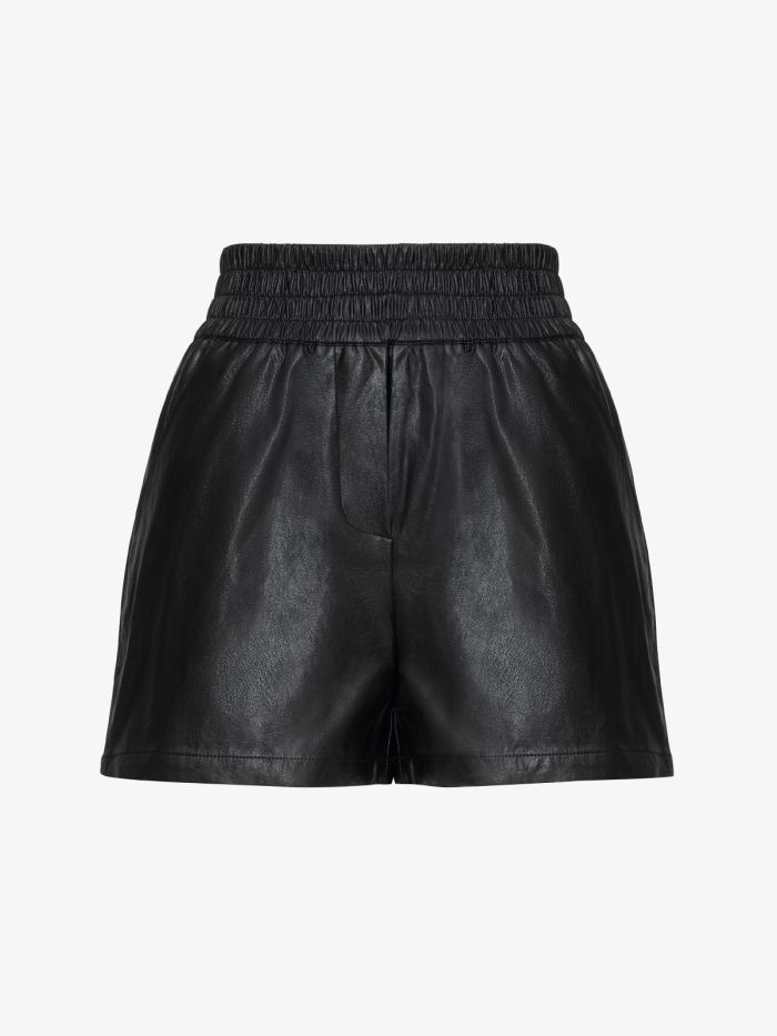 מכנסיים קצרים דמוי עור - בגדים