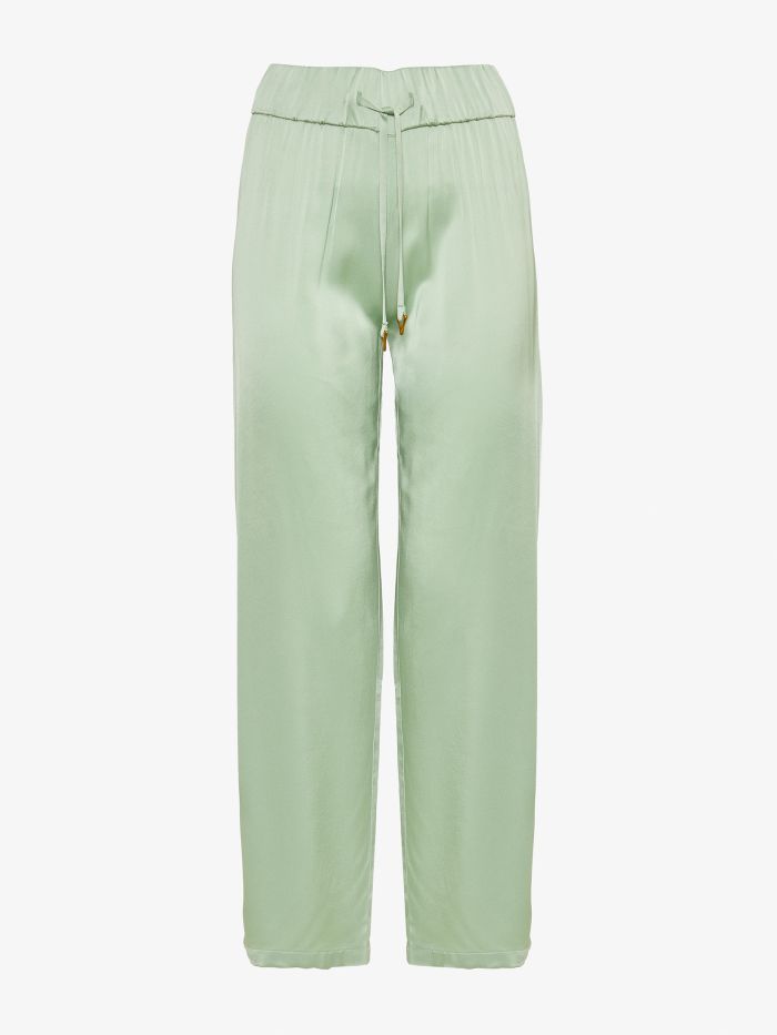 מכנסיים  קלילים מבד נשפך - בגדים