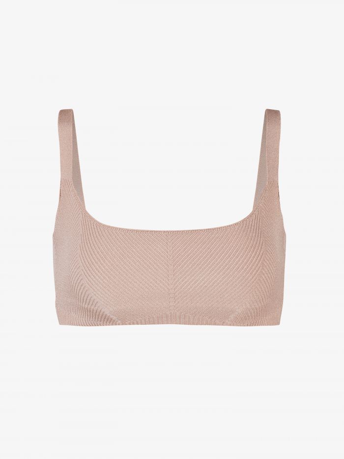 טופ מבד סריג - בגדים