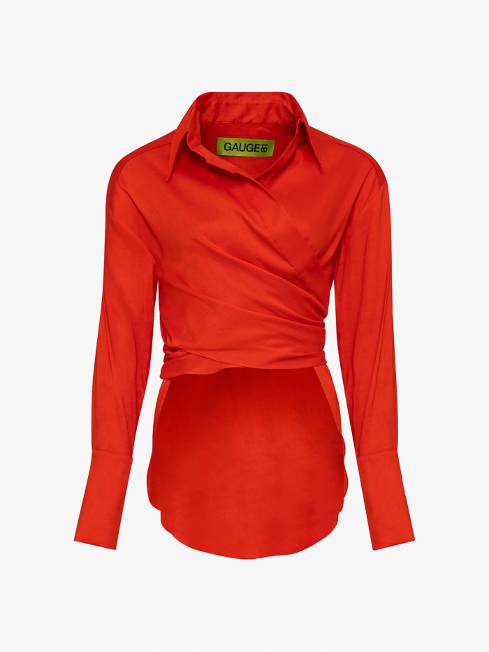 חולצת מעטפת - בגדים