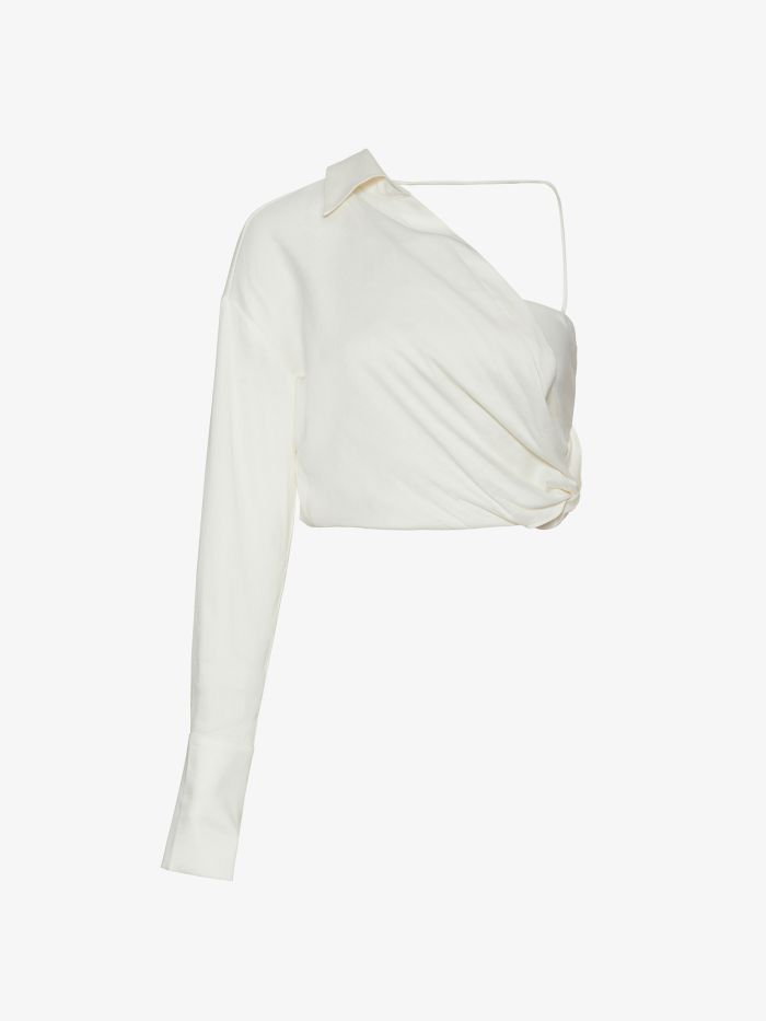 חולצת קרופ גאנרי - בגדים