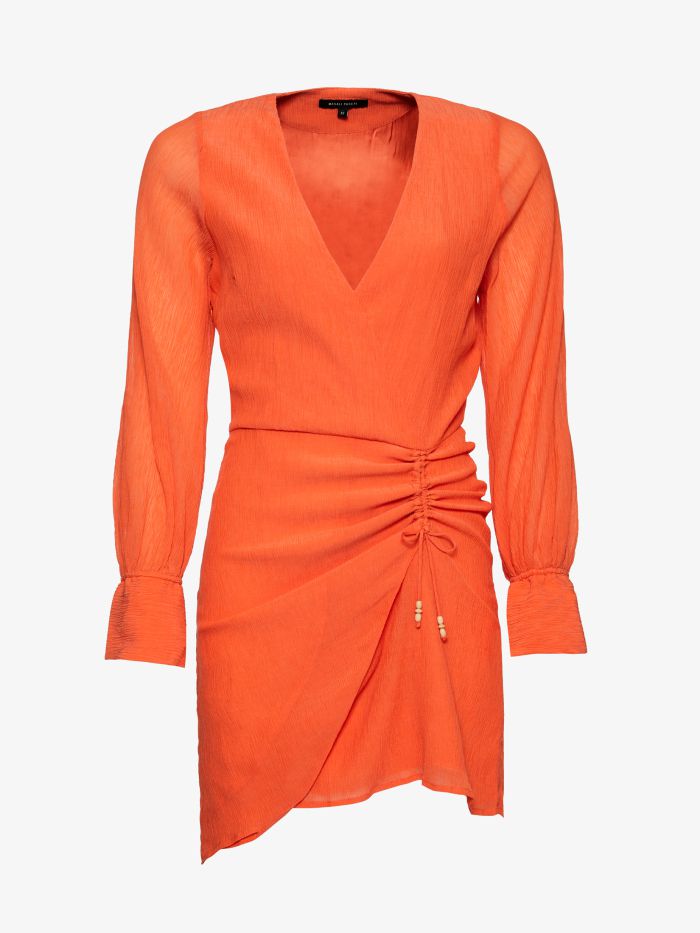 שמלת מעטפת א-סימטרית - בגדים