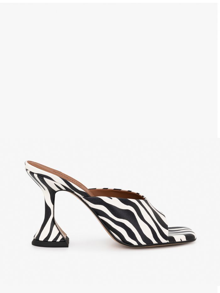 נעלי עקב מעור - נעליים