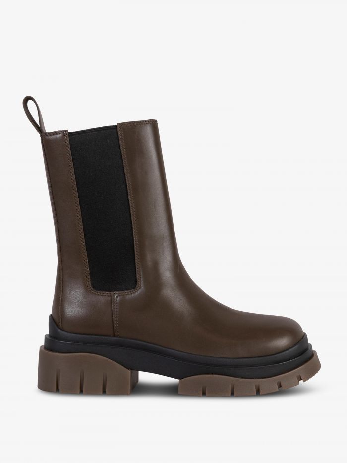 מגפי קומבט מעור - נעליים