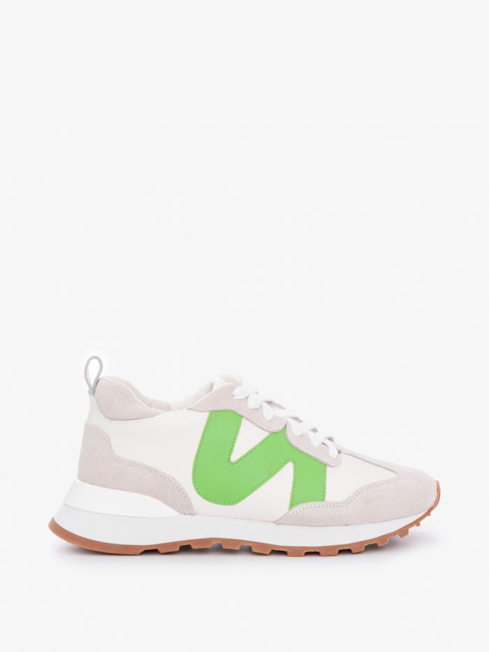 נעלי סניקרס מעור - נעליים