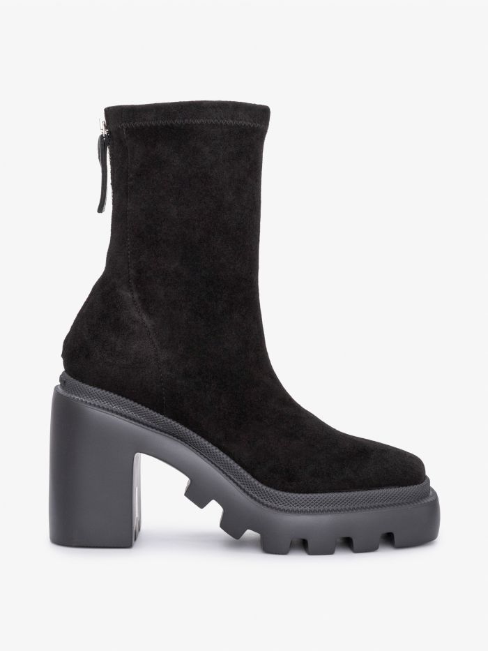 מגפי עקב זמש - נעליים