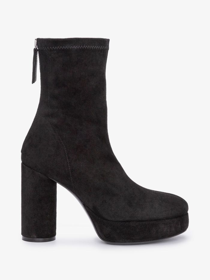 מגפוני עקב זמש - נעליים