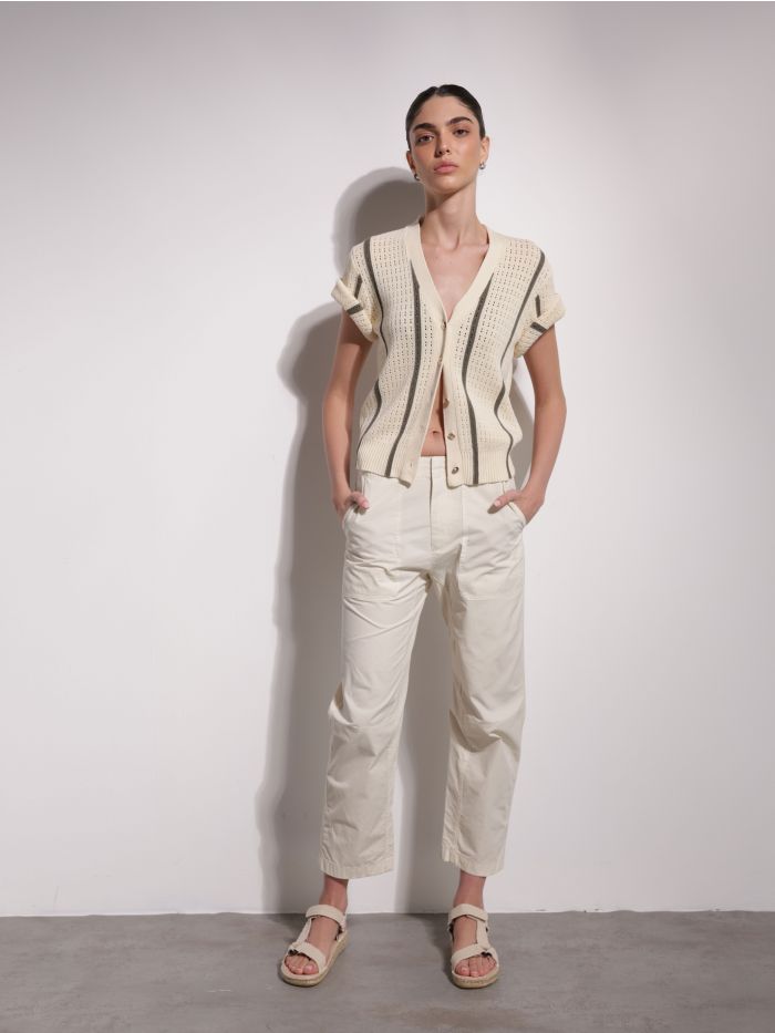 מכנסי לייטון מחויטים - בגדים