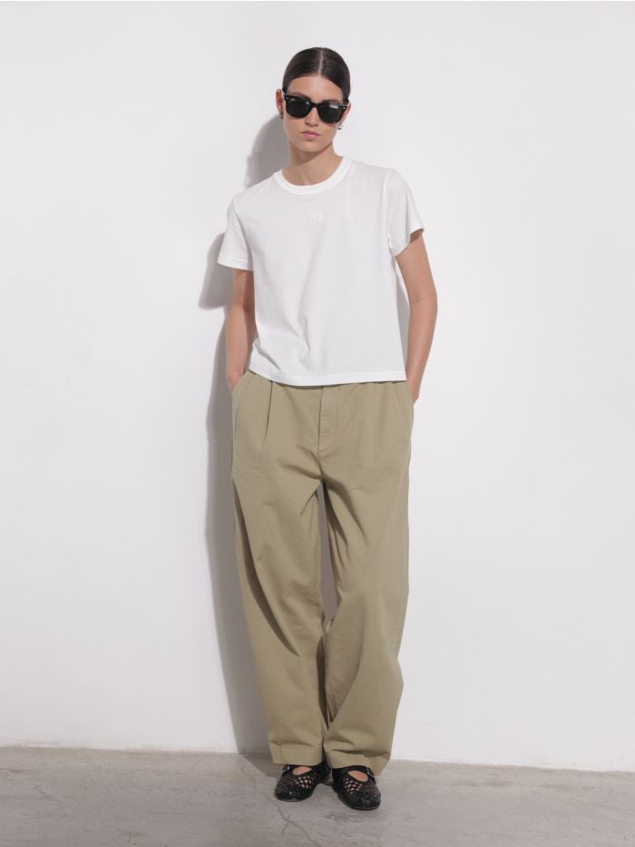 מכנסי צ’ינו מכותנה - בגדים