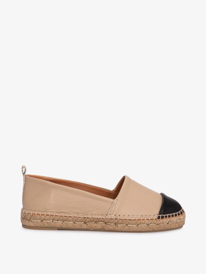 נעלי אספדריל בשילוב עור - נעליים