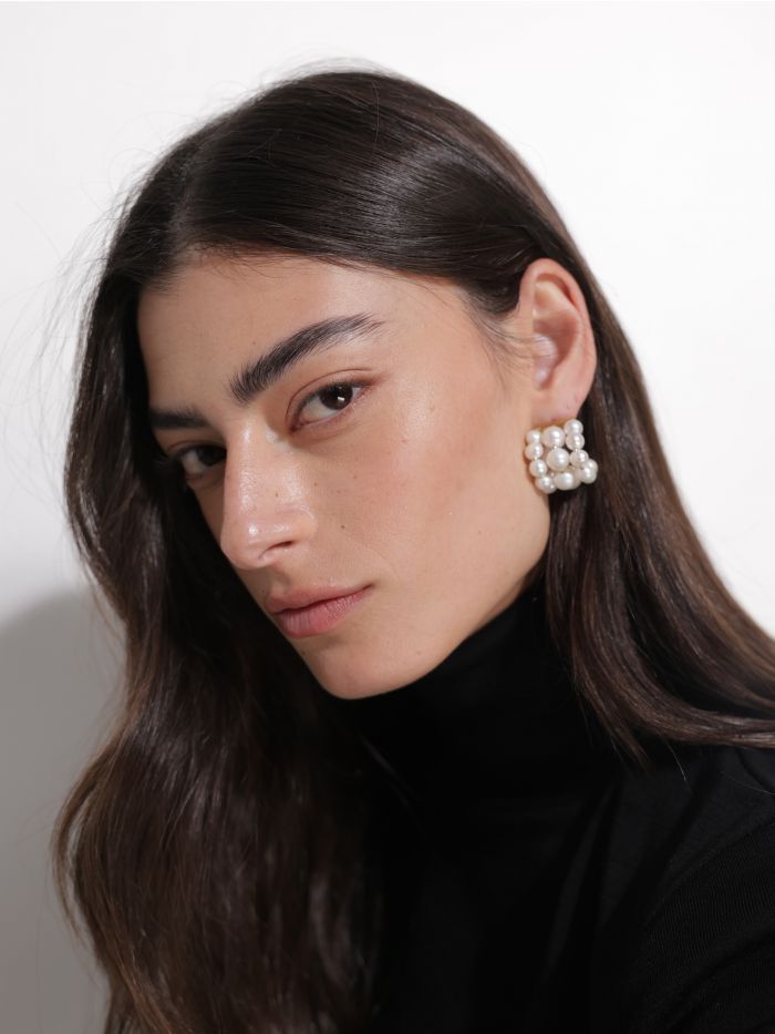 עגילי פנינים באטר - אביזרים