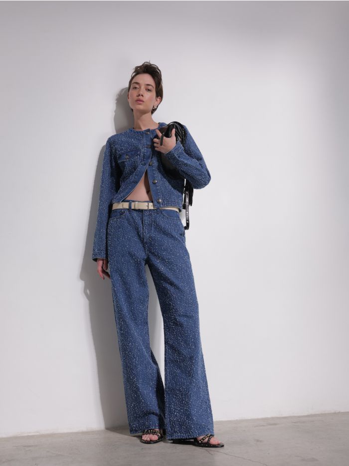 מכנסי ג׳ינס LOGAN - בגדים
