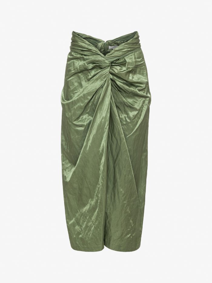 חצאית ווילון מבד מבריק - בגדים