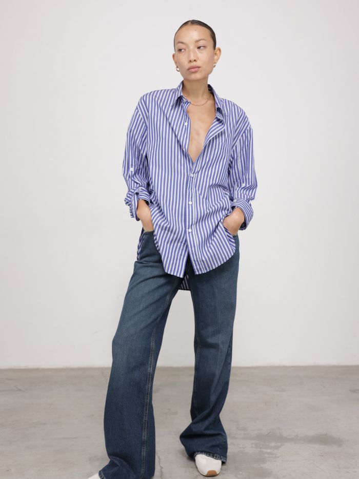 מכנסי ג׳ינס GILLAN - בגדים