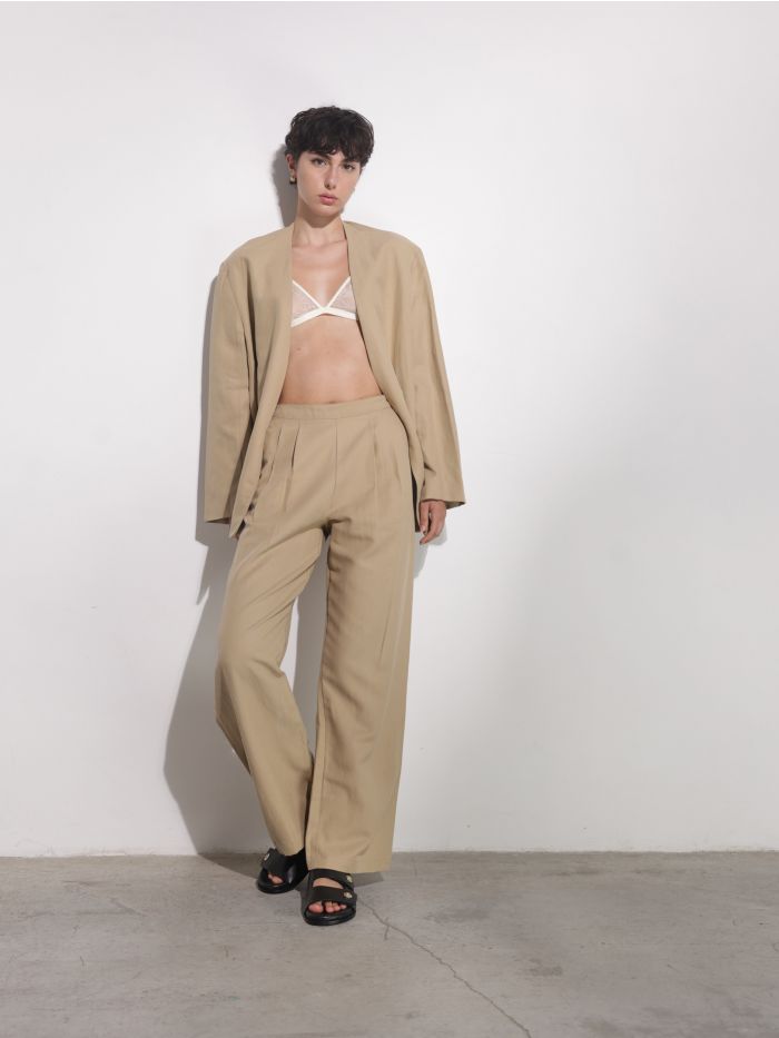 מכנסי בד TWILL - בגדים