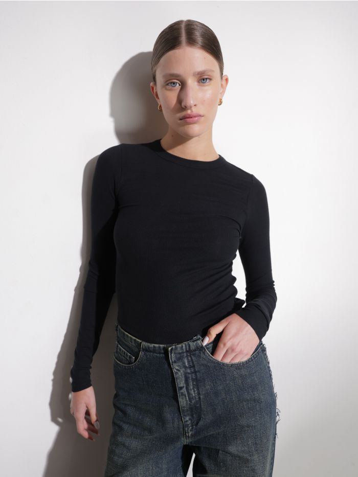 חולצת CREW דקה - בגדים