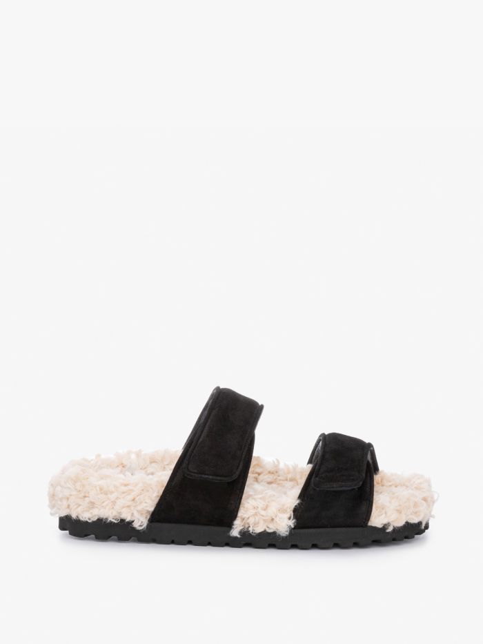 כפכפי עור שרלינג - נעליים