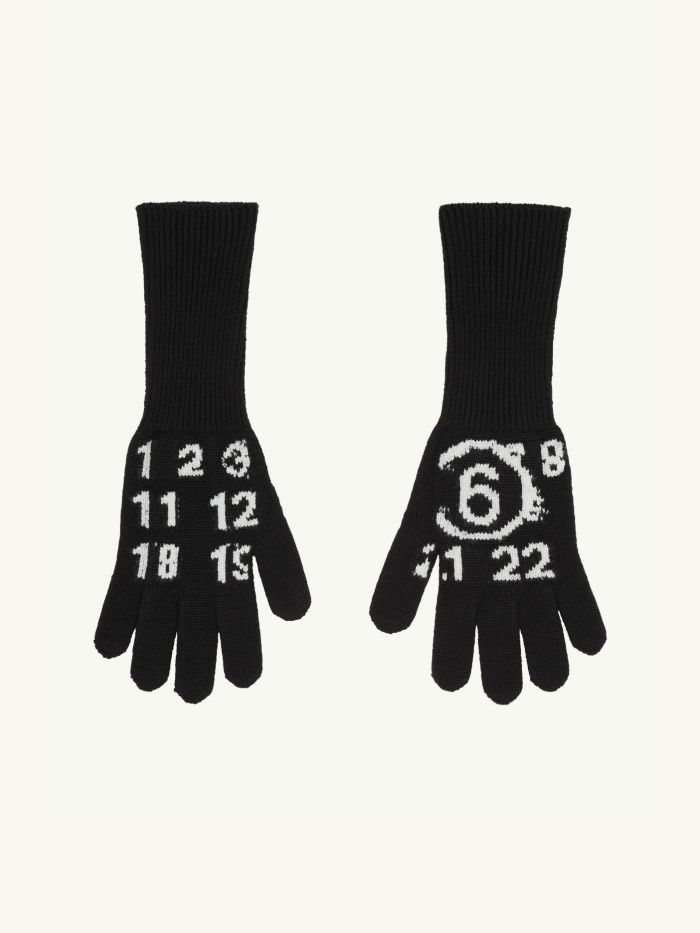 כפפות צמר ממוספרות - אביזרים