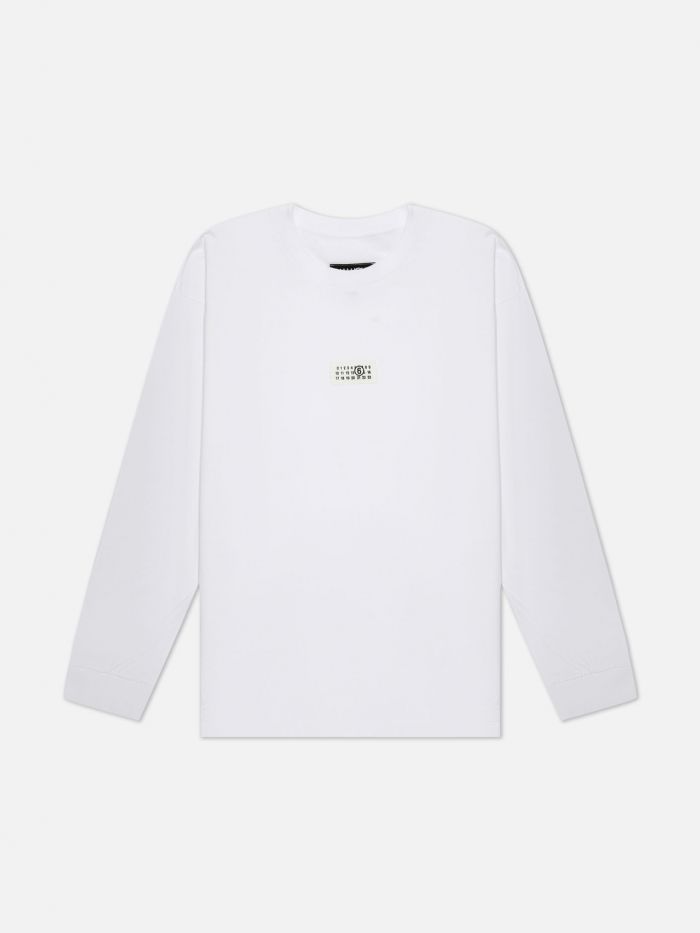 חולצת טי ארוכו לוגו - בגדים