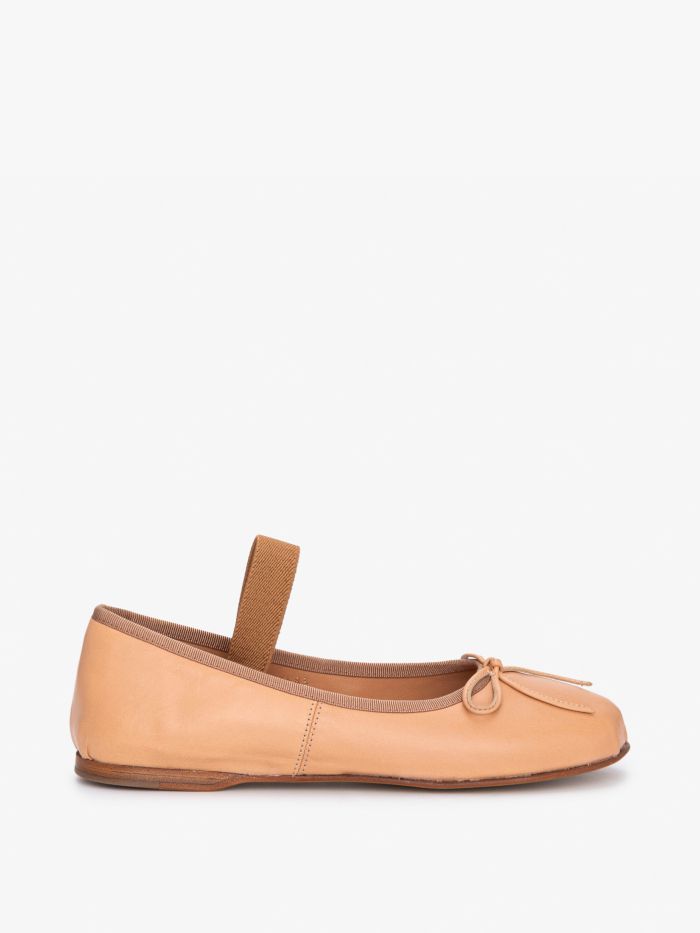 נעלי בלרינה מעור - נעליים