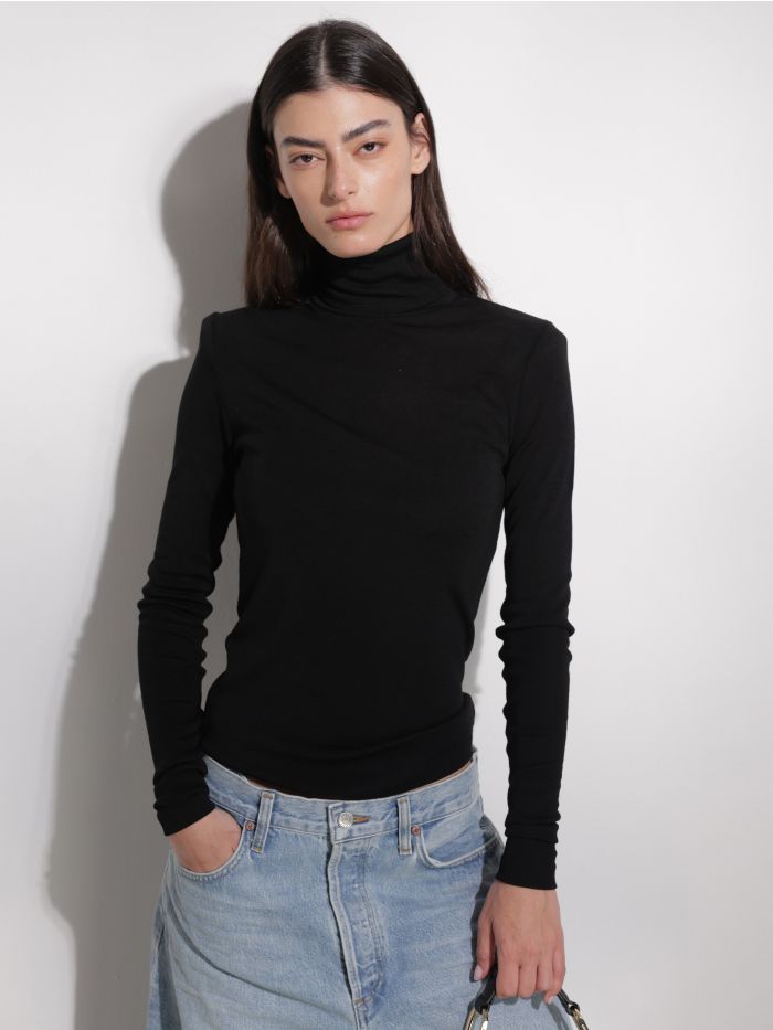 סריג גולף מצמר מרינו - בגדים