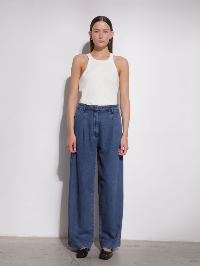 מכנסי ג׳ינס נמוכים ABIGALE - בגדים