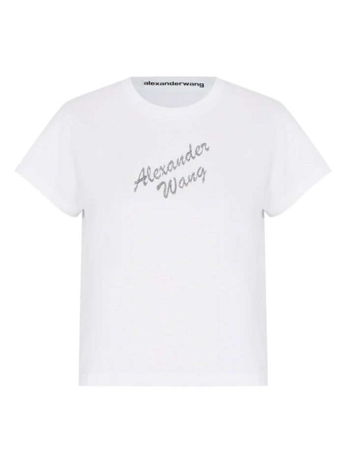 חולצת טי עם לוגו - בגדים