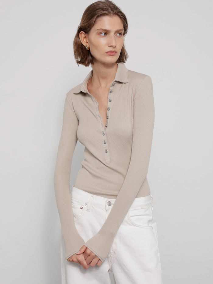 חולצה ארוכה ריב - בגדים