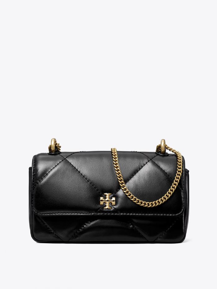 תיק כתף KIRA מעור קווילט - תיקים