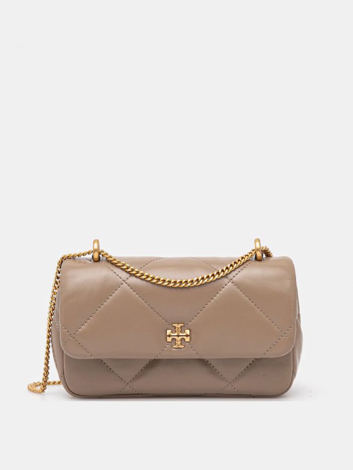 תיק כתף KIRA מעור קווילט - תיקים