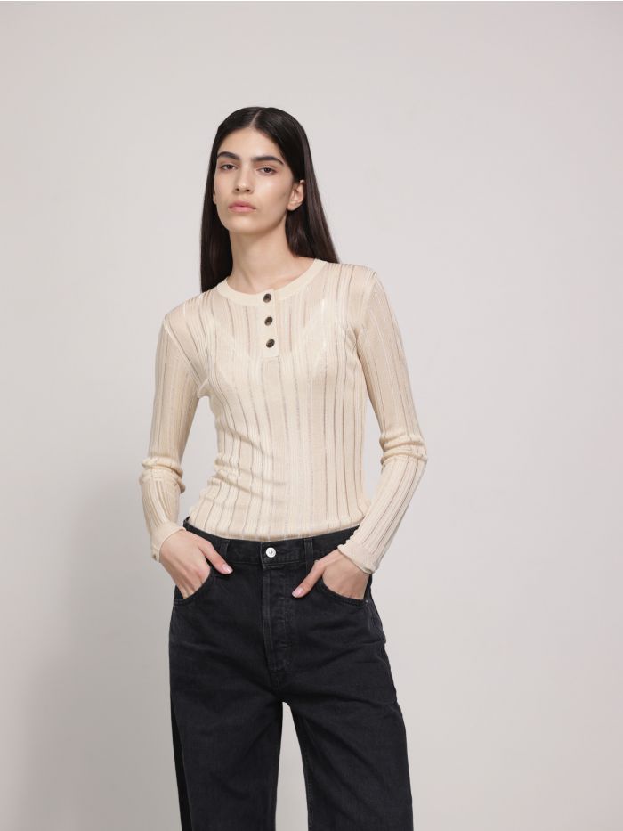 חולצה ארוכה LADDERED - בגדים