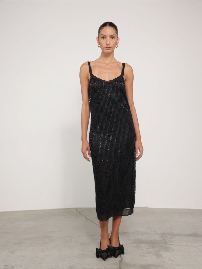 שמלת מידי חרוזים - בגדים