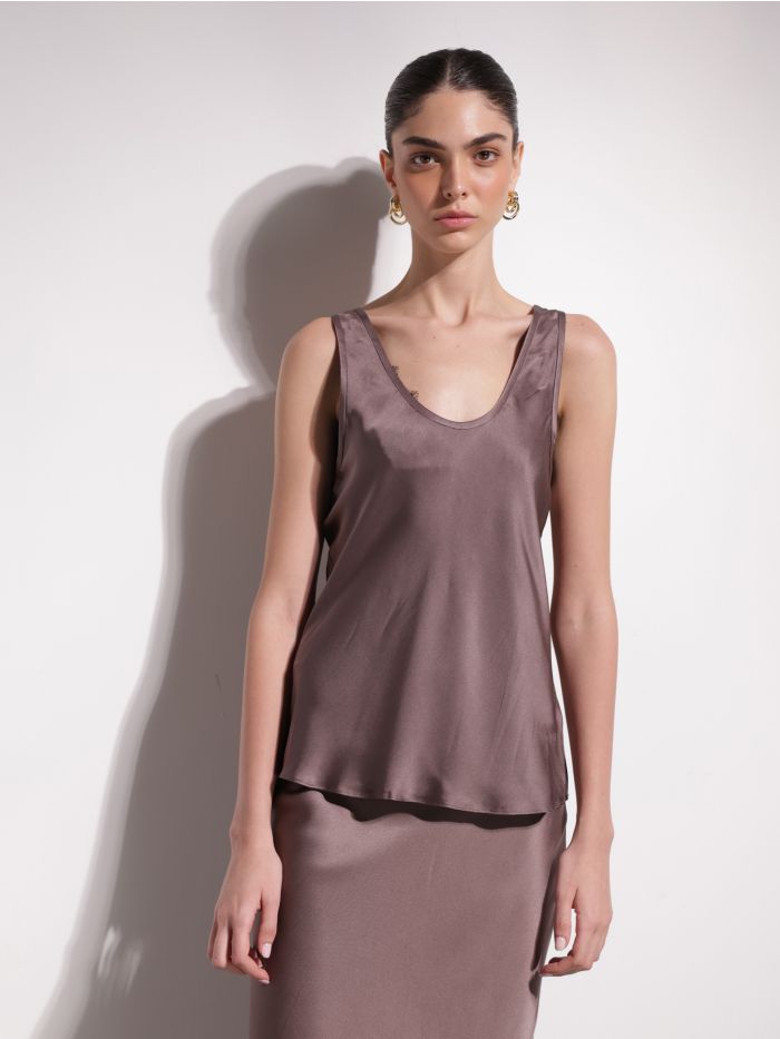 גופית משי LEA - בגדים