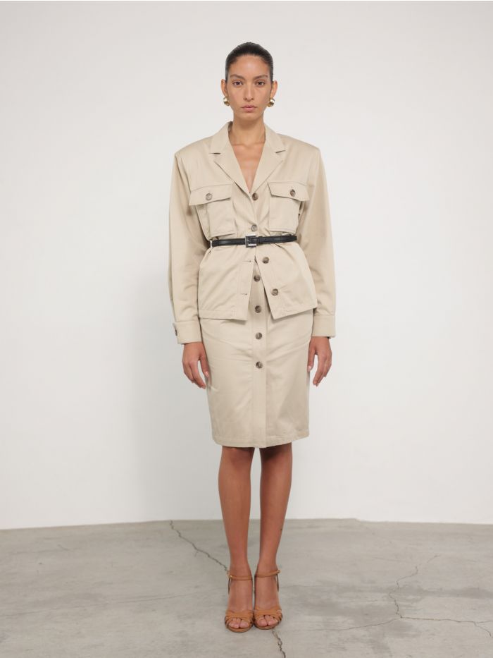 חצאית כפתורים ZAIRE - בגדים