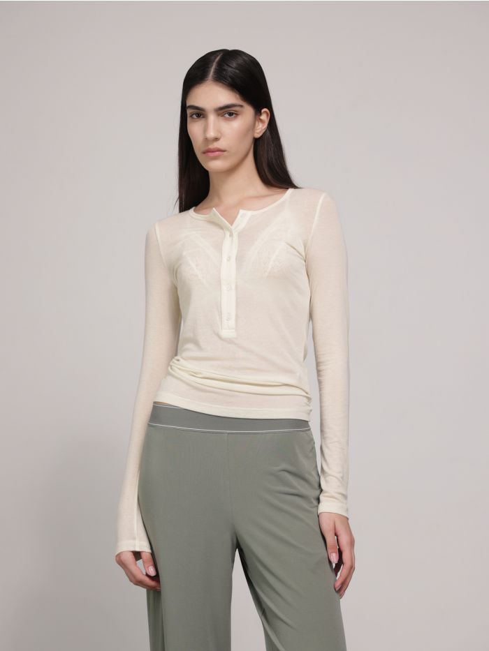 חולצה ארוכה HENLEY - בגדים