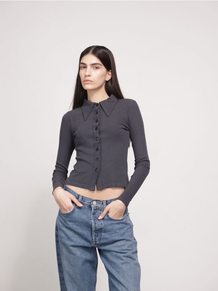 חולצת פולו מכופתרת - בגדים