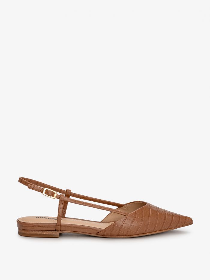 נעלי slingback שטוחות - נעליים