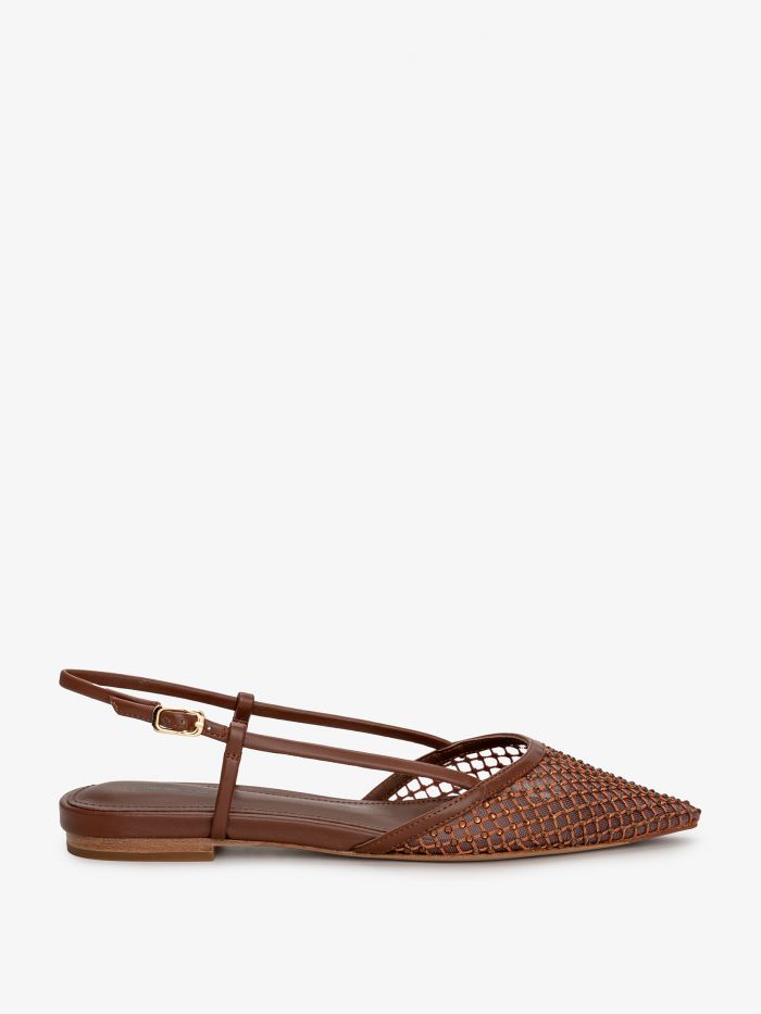 נעלי slingback שטוחות - נעליים