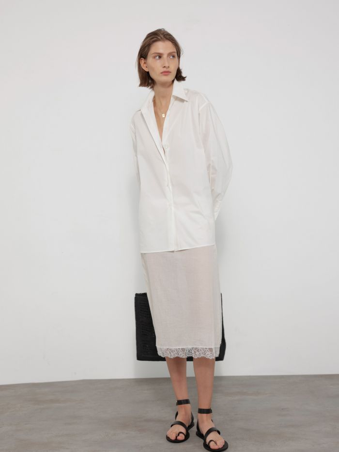 שמלת מידי תחרה - בגדים