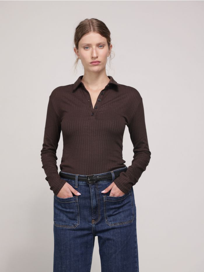 חולצה ארוכה ריב - בגדים