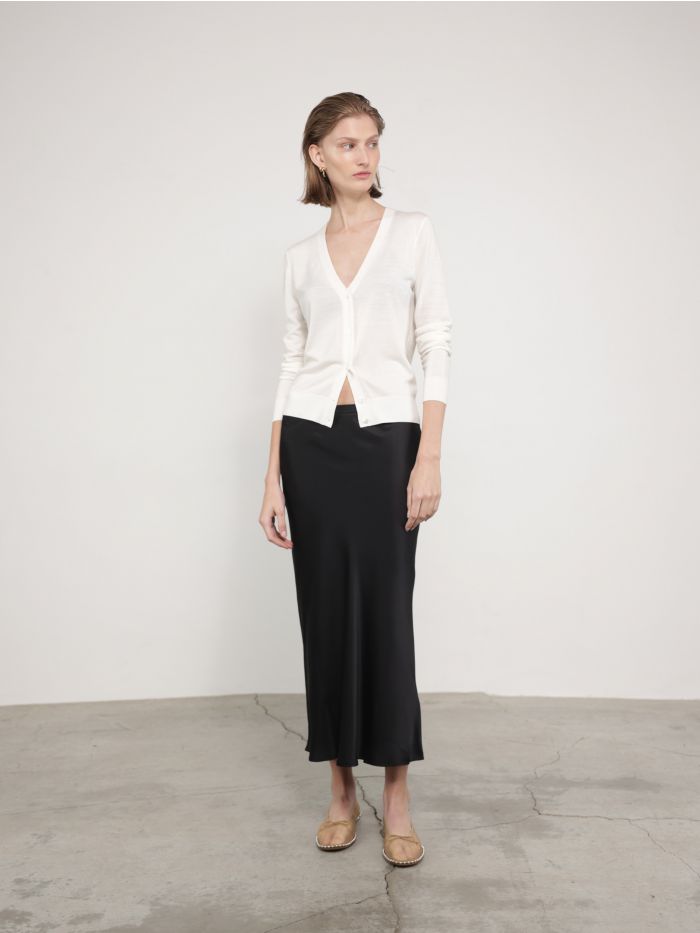 חצאית משי בר - בגדים