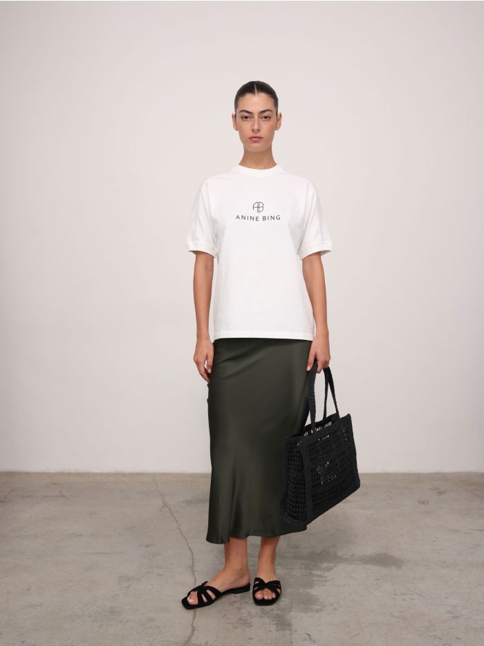 חצאית משי בר - בגדים