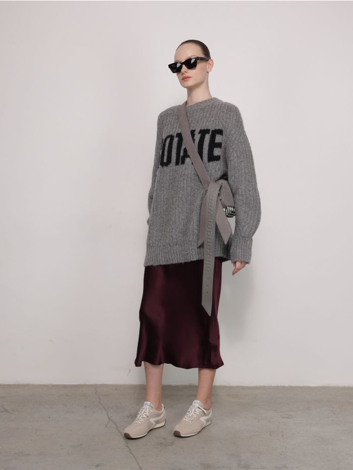 חצאית משי בר - בגדים