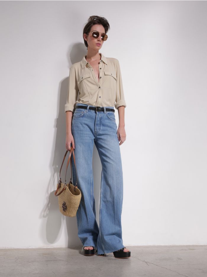 מכנסי ג׳ינס HUGH - בגדים