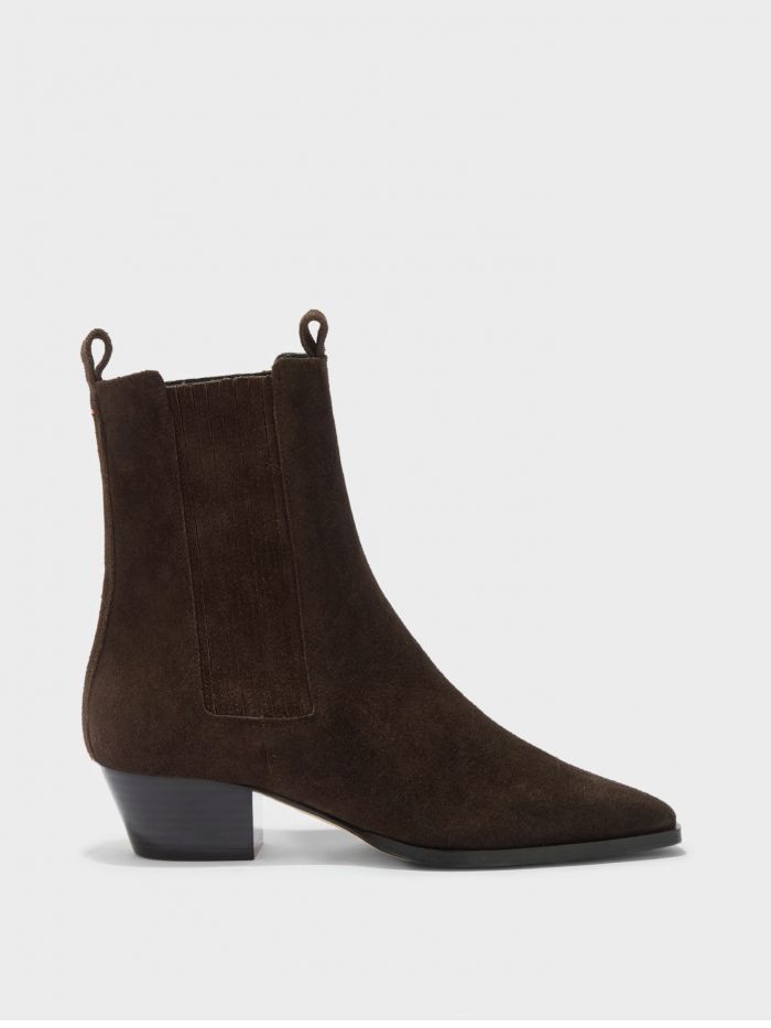 מגפוני עקב מזמש - נעליים