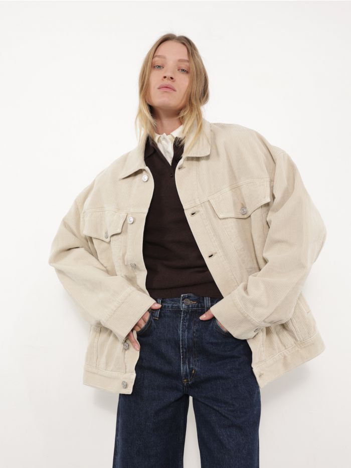 ג’קט קורדרוי אוברסייז - בגדים